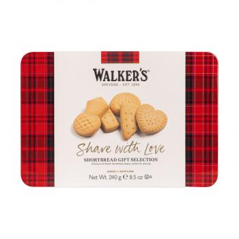 Shortbread Gift Selection „Share with Love“ in der 240g Geschenkdose von Walkers Shortbread Ltd.